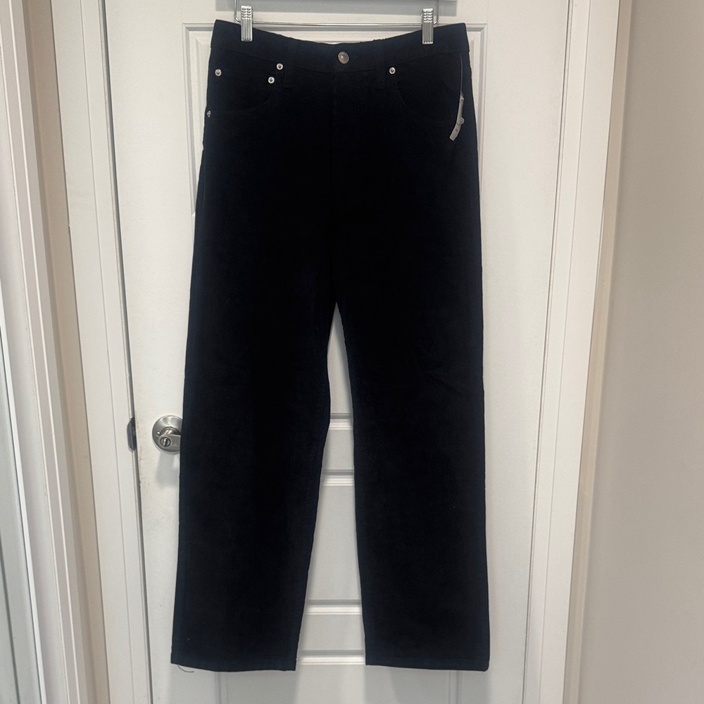 Twik Par Simon’s- corduroy black pants size 30